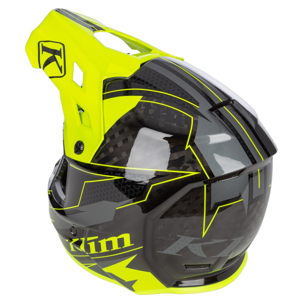 Casca Snowmobil Klim F3 Carbon ECE Wild - Chameleon-7