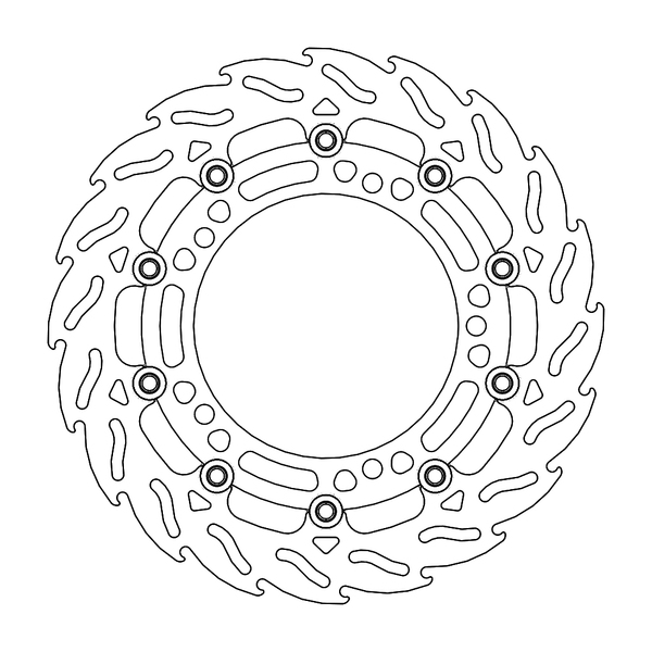 Flame Series Rotor Black