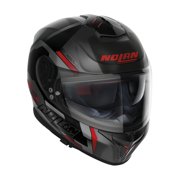 Casca Moto Nolan N80-8 Flat Lava Gray - Black/Yellow-24