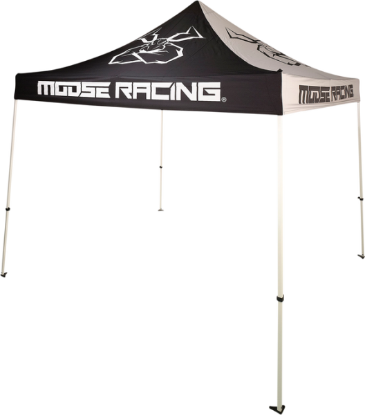 MOOSE RACING Collapsible Canopy Black, White 