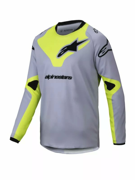 Alpinestars Youth Racer Veil Jersey Gray, Yellow -6f37023c777eedbb69b84bf86f7cd432.webp