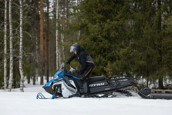 Pantaloni Snowmobil AMOQ Vernal V2 Black/Orange-5