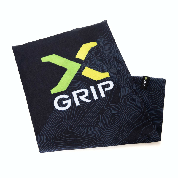 Bandana multifunctionala X-Grip Negru/Verde-0