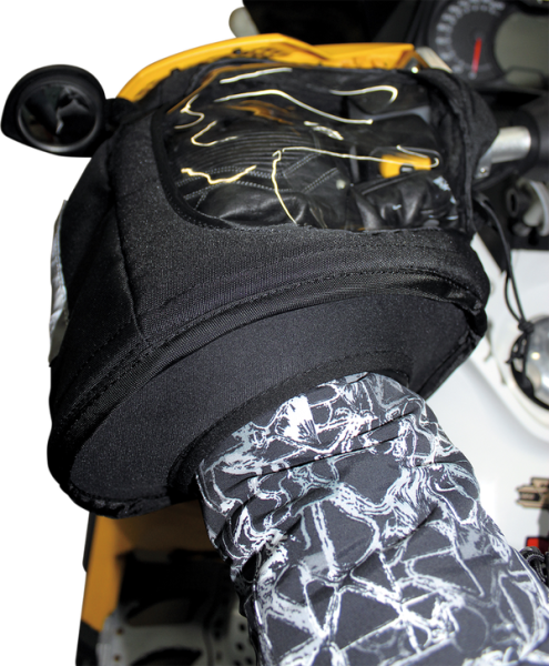 Snowmobile Muffs With Window Black-0