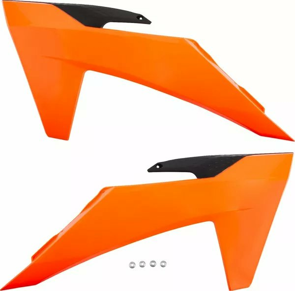 Replacement Radiator Shrouds Orange-0