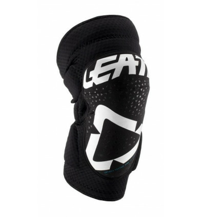 Genunchiere Leatt 3DF 5.0 Zip White/Black-0