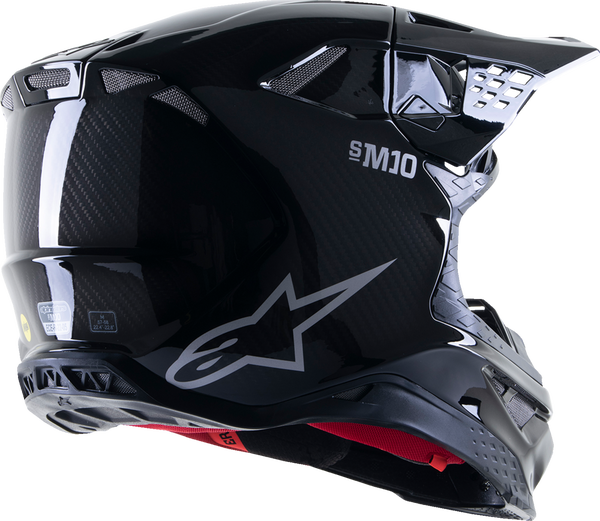 Casca Alpinestars Supertech M10 Solid Mx Black-2