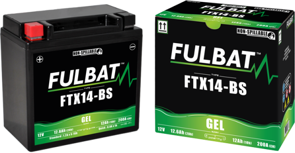 Baterie Moto gel Fulbat FTX14-BS-0