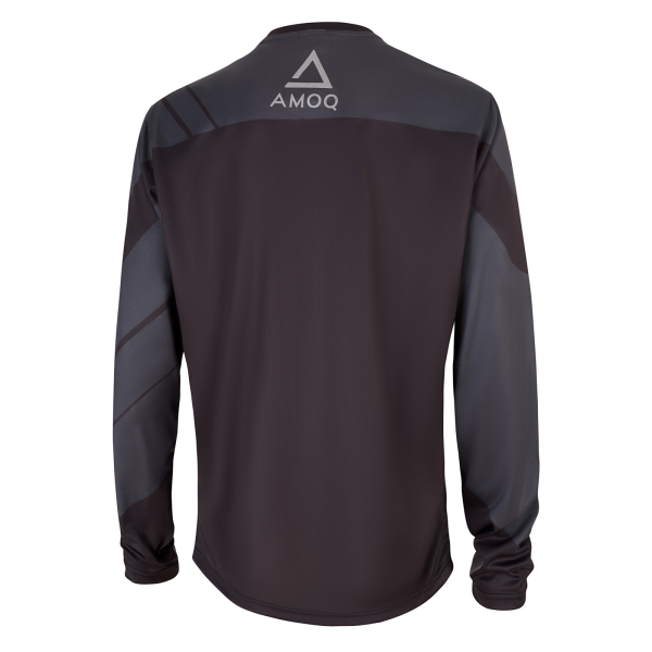 AMOQ Snowcross Jersey YOUTH Black/Dk Grey/Sky Blue 140 cl-1