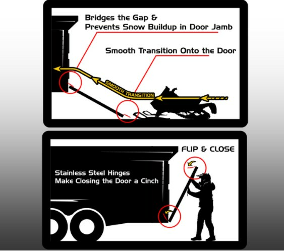 Caliber Edge Glide Tilt (4 pcs w/o hinges)-0