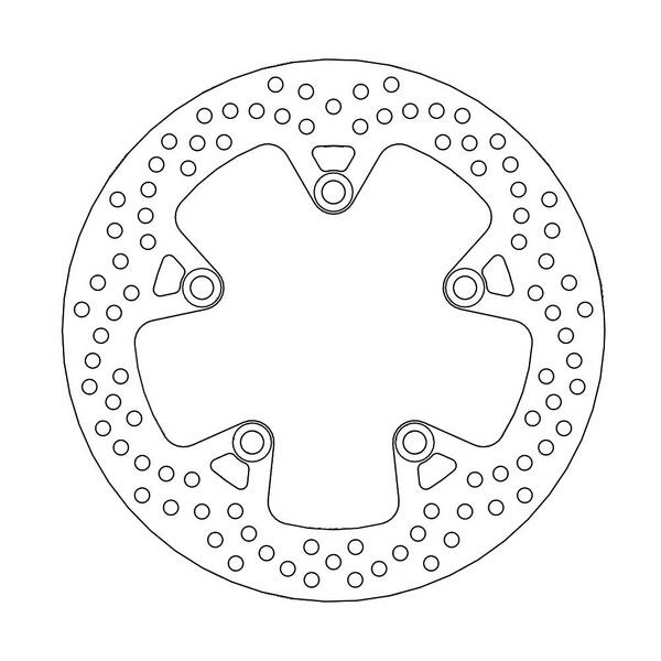 Halo Series Rear Rotor Stainless Steel