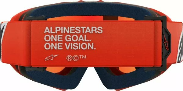 Alpinestars Youth Vision Corp Goggle Orange -0