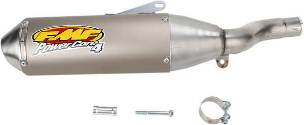 Powercore 4 Slip-on Muffler Anodized Champagne