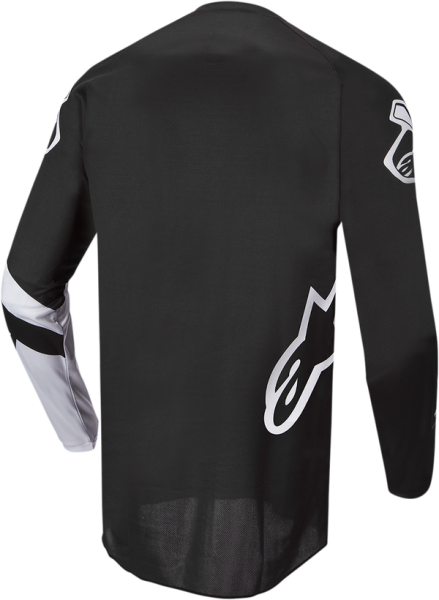 Tricou copii Alpinestars Racer Chaser S21 Black/White-2