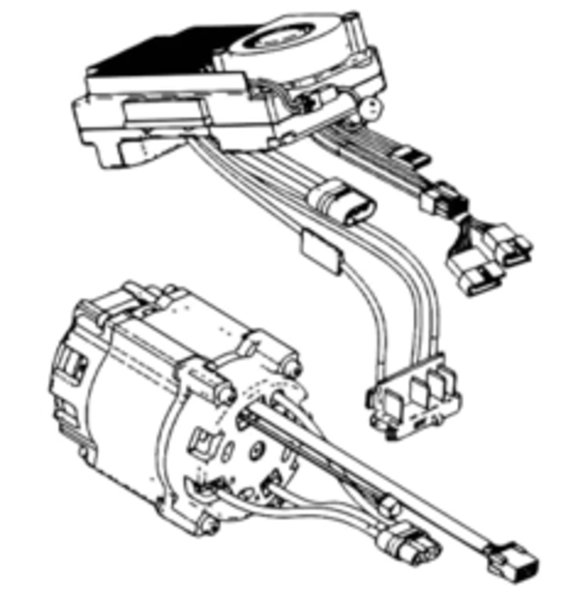 REPLACEMENT MOTOR/ESC COMBO - 20EDRIVE