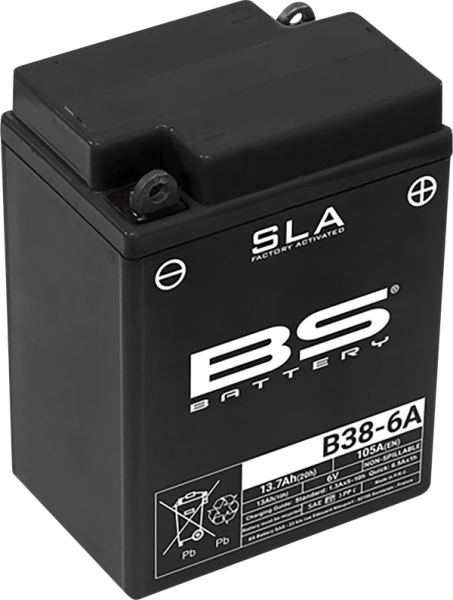 Sla Factory-activated Agm Maintenance-free Batteries Black