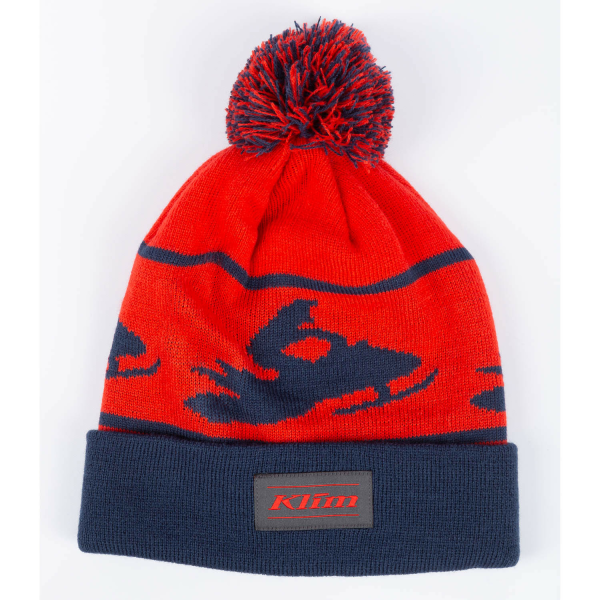 Caciula Klim Bomber Beanie High Risk Red-5