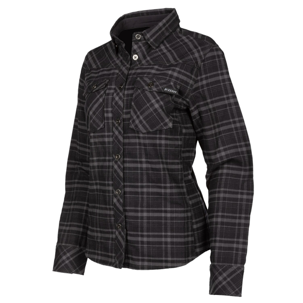 Camasa Dama Klim Upland Flannel Black - Asphalt-720cdec860151fc20419ea6b427c53c9.webp