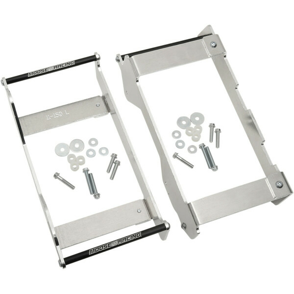 MOOSE RACING Radiator Braces Aluminum 