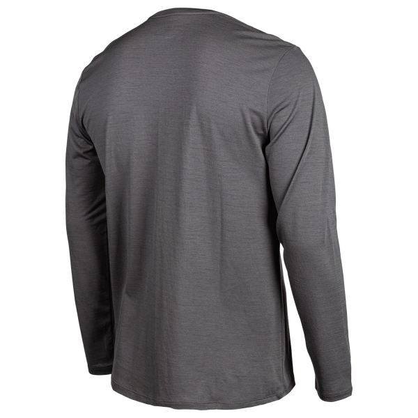 Bluza Klim Teton Merino Wool LS Base Layer Black-0