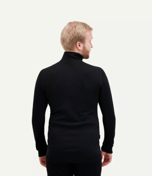 SVALA Shirt Merino Extreme Zip-Neck black XS-0