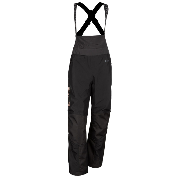 Pantaloni Dama Snowmobil Klim Alpine Non-Insulated Black - Rose Gold-3