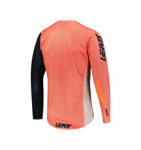 Tricou Copii MTB Leatt Gravity 4.0 Coral/Navy/White-0