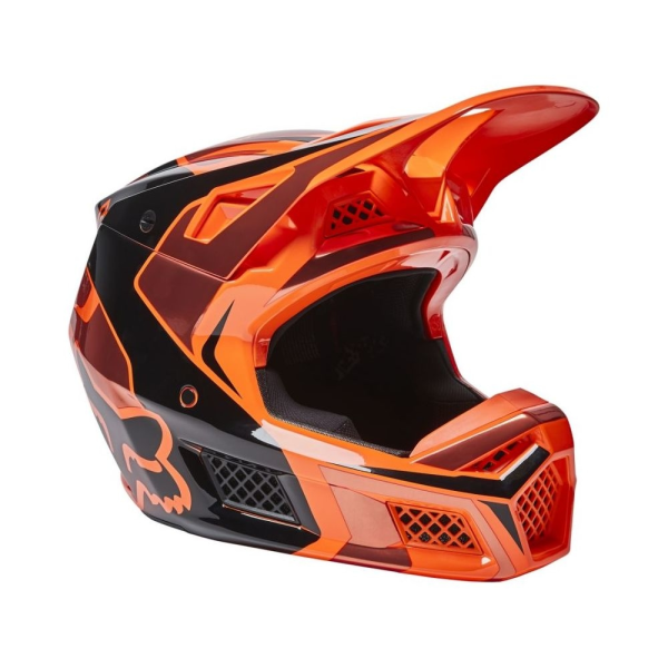 Casca Fox V3 RS Mirer ECE FLO Orange-1