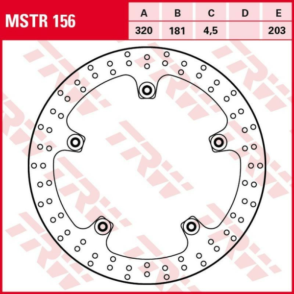 Disc frana fata TRW BMW F 800R '15 -/S 1000XR '15 -'19/ R-NINE T '13 -/R 1200R / RT '13 -'18/R 1250R / RT '19 -