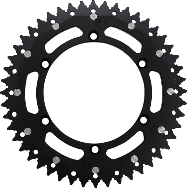 MOOSE RACING Dual Sprocket Black 