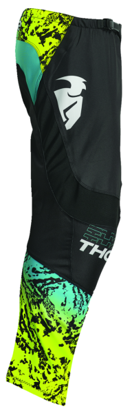 Pantaloni Thor Sector Atlas Acid/Black/Teal-1