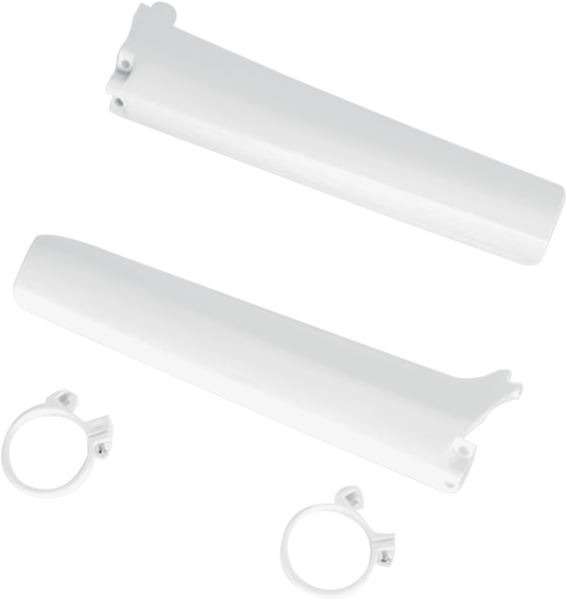 Suzuki Fork Tube Protectors White