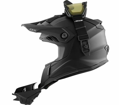 CKX Helmet + Goggles TITAN Airflow Matt black S-1