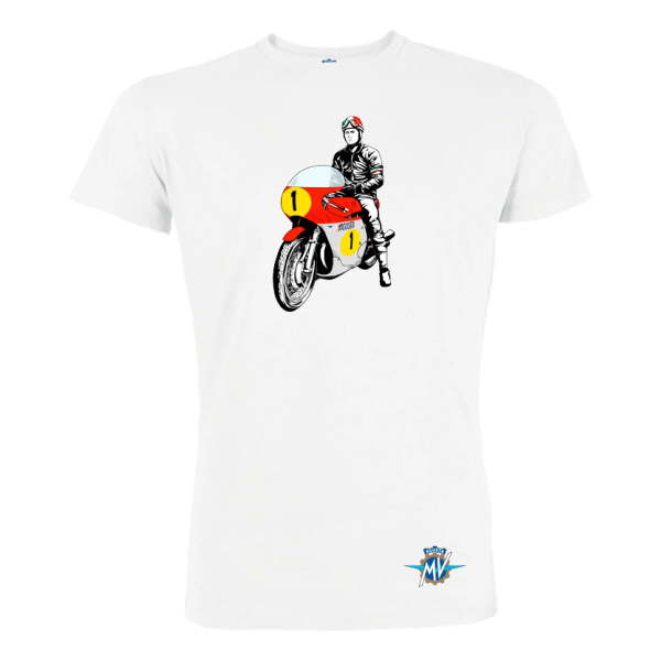 Reparto Corse Vintage Rider T-Shirt White