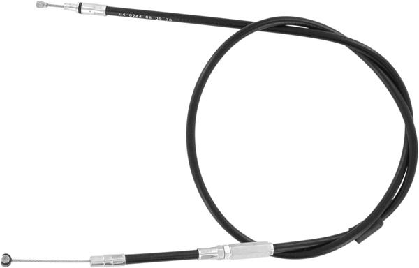 Black Vinyl Clutch Cable Black