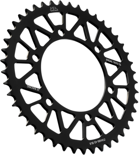 JT SPROCKETS Racelite Aluminum Rear Sprocket Black 