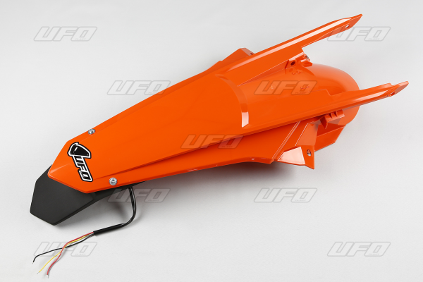 Rear Fender With Light Orange