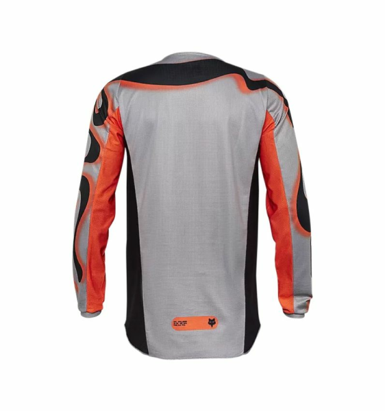 Tricou FOX 180 Emotion Grey/Orange/Black-0