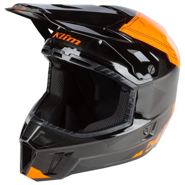 Casca Klim F3 ECE Stark Strike Orange-15