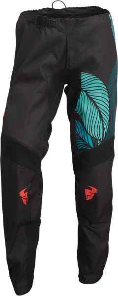 Pantaloni Dama Thor Sector Urth Black/Teal-4