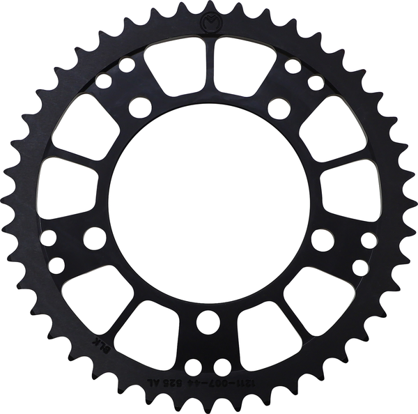 MOOSE RACING Rear Aluminum Sprocket Black -0