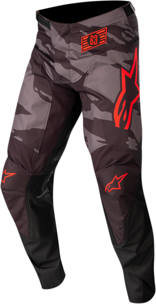 Pantaloni copii Alpinestars Racer Tactical Black/Camo/Red-1