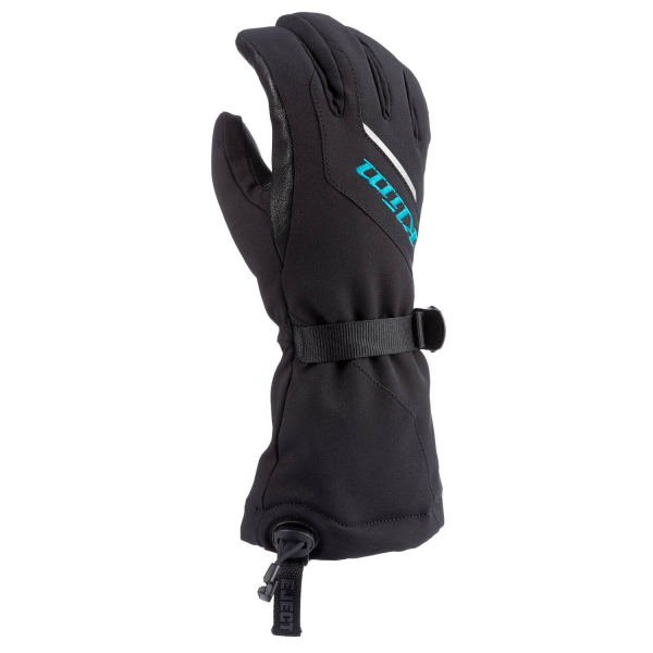 Manusi Dama Klim Ember Gauntlet Black - Arctic Teal-762166319c87e2c67d3a598547ffb365.webp