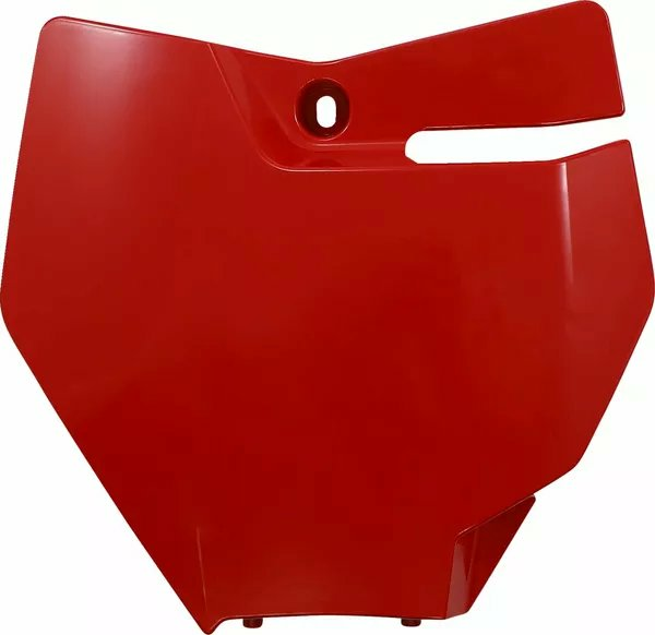 Replacement Front Number Plate Red-0