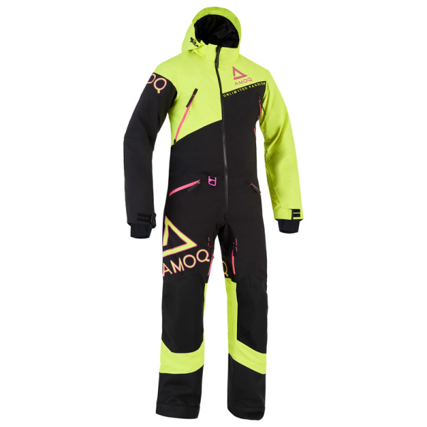 Combinezon Dama Snowmobil AMOQ Eclipse V2 20K Black/Hi-Vis/Pink-6