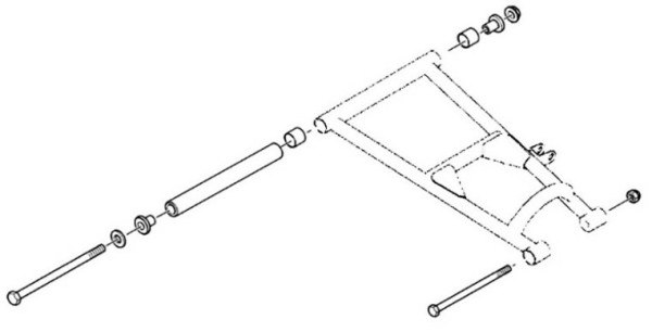 Sno-X A-Arm bushing kit Arctic Cat