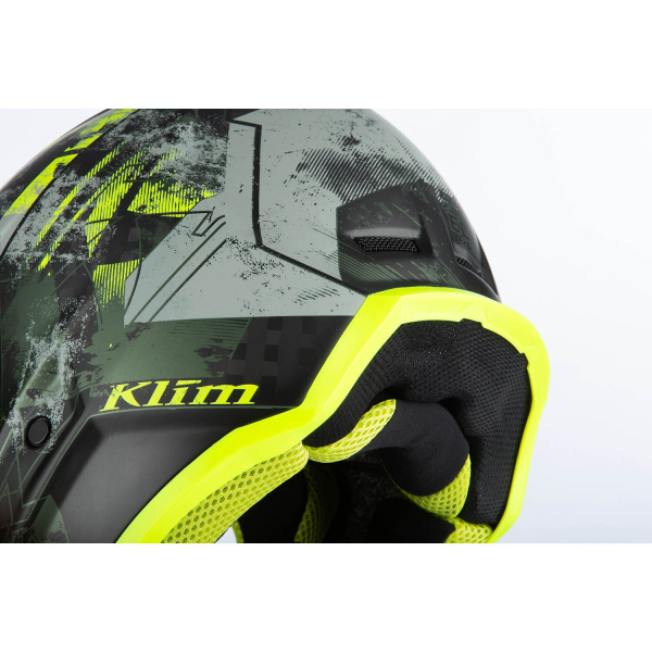 Casca Snowmobil Klim F3 Carbon ECE Wild - Chameleon-23