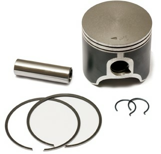 Piston complete Rotax 670-0