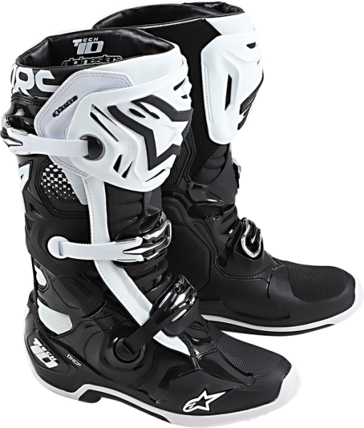 Cizme Alpinestars Tech 10 Black/ White-0