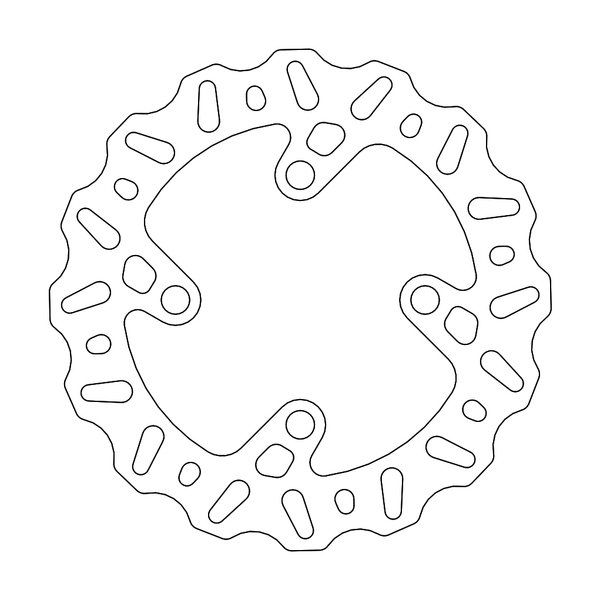 Nitro Series Brake Discs Trial Stainless Steel-0